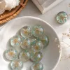 Transparent resin round starfish decorative items, creative handcrafted materials, DIY jewelry accessories, multiple options available details Picture